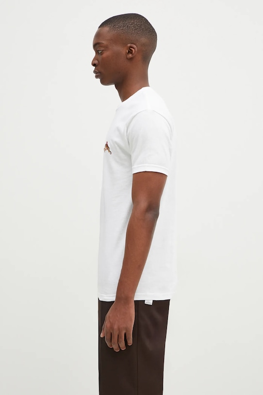 Памучна тениска Wacko Maria Tim Lehi 24FW.WMT.TEE06 бял AW24