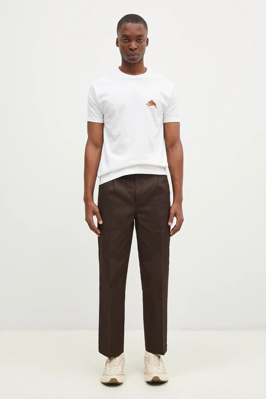 Wacko Maria t-shirt in cotone Tim Lehi 24FW.WMT.TEE06 bianco