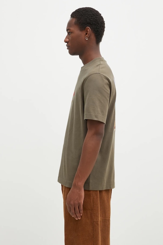 Bavlnené tričko Baracuta Barbour x Baracut Archive BRTEE0018 zelená AW24