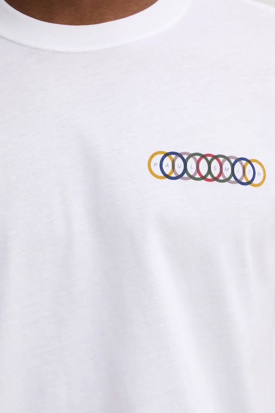 PS Paul Smith pamut póló M2R.011R.PP5084 fehér