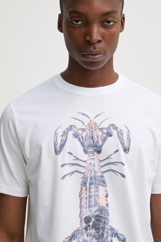 PS Paul Smith tricou din bumbac alb M2R.011R.PP5087