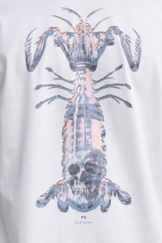 PS Paul Smith tricou din bumbac M2R.011R.PP5087 alb