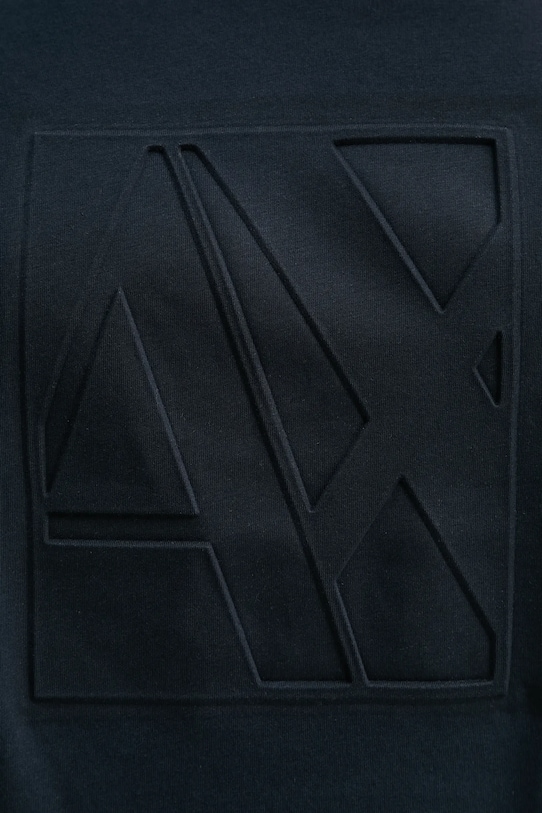 Armani Exchange tricou din bumbac 6DZTJH.ZJ8EZ bleumarin