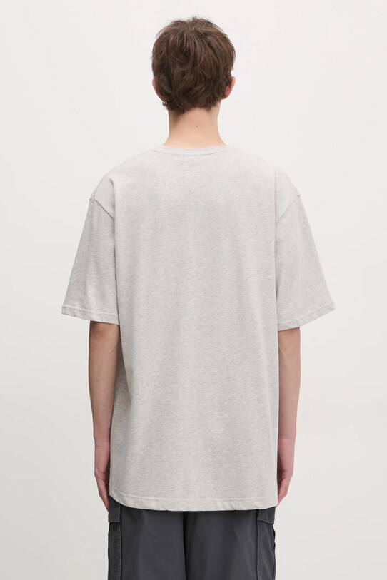 Одяг Бавовняна футболка Flowers for Society Basic FFSAPP040 сірий