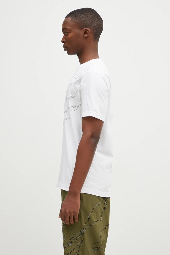 Maharishi tricou din bumbac Dpm: Sparse Bonsai T-Shirt 5339.WHITE alb AW24