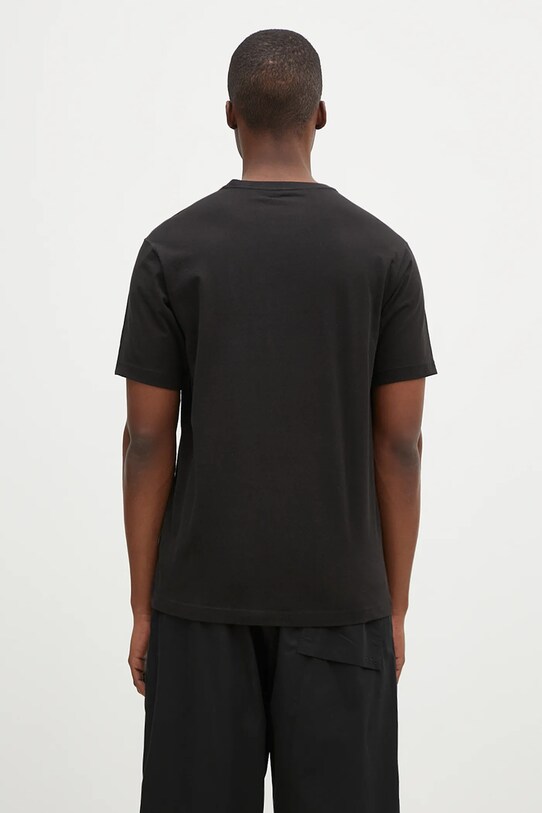 Одежда Хлопковая футболка Maharishi Dpm: Sparse Bonsai T-Shirt 5339.BLACK чёрный