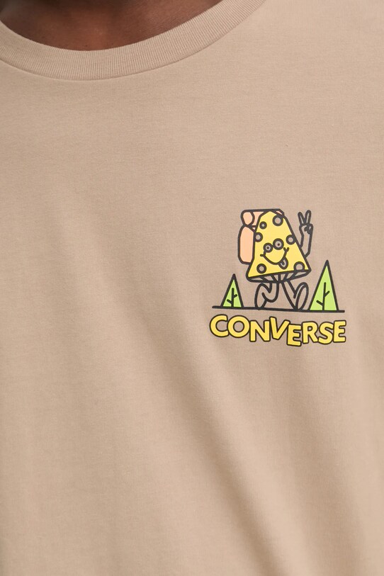 Converse pamut póló 10027097.A03 bézs