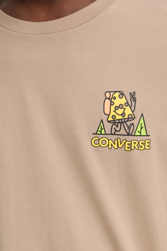 Converse pamut póló 10027097.A03 bézs