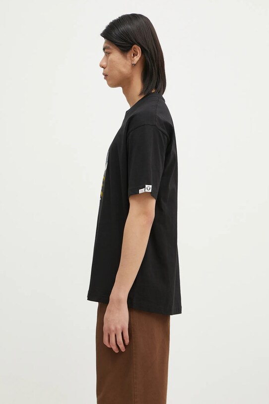 AAPE t-shirt in cotone Theme Main AAPTEM1551XXN nero AW24