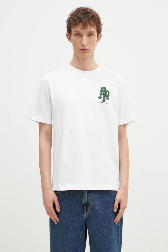 AAPE t-shirt in cotone Basic rilassato bianco AAPTEM1562XXN