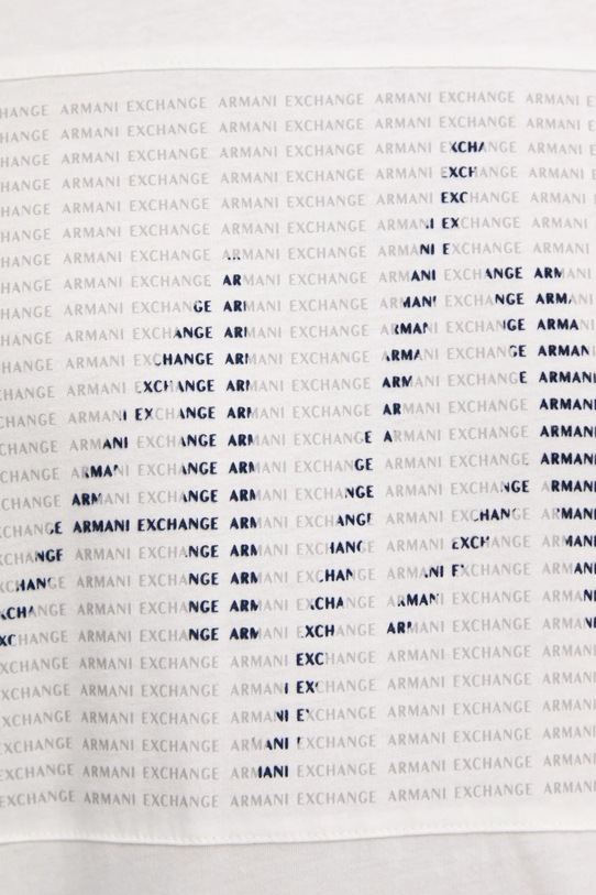 Armani Exchange t-shirt bawełniany 6DZTJD.ZJBYZ biały