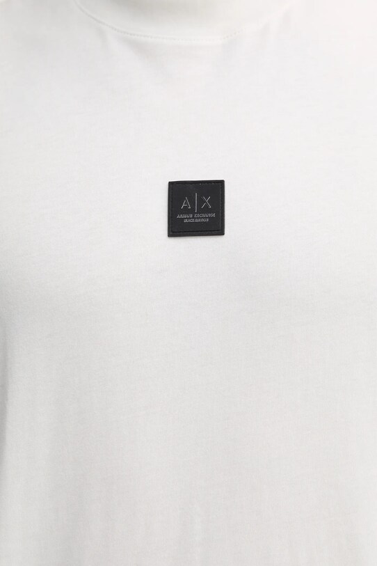 Armani Exchange t-shirt bawełniany XM000118.AF10361 beżowy