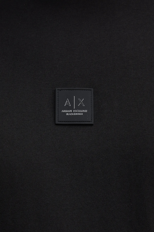 Armani Exchange tricou din bumbac XM000118.AF10361 negru