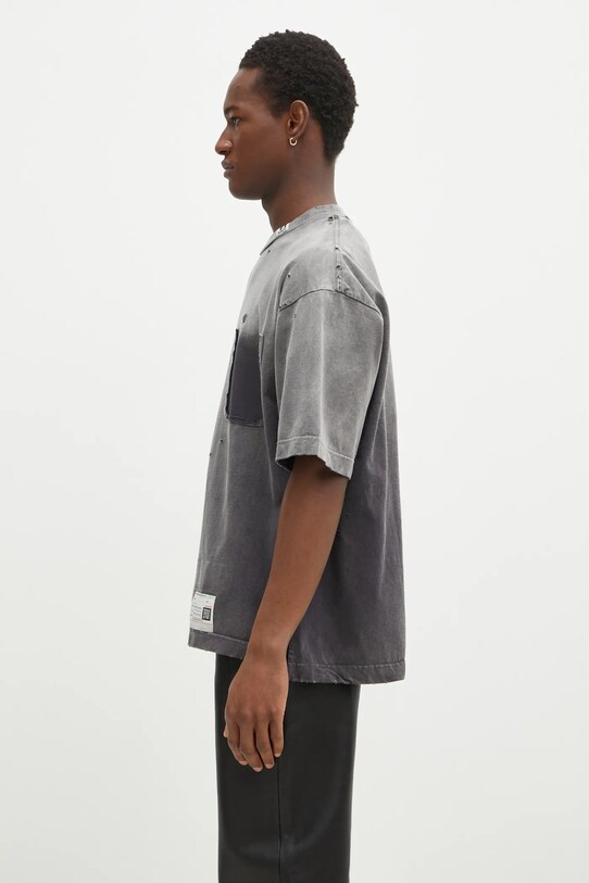 Maison MIHARA YASUHIRO cotton t-shirt Sun Faded Tee A13TS602 gray AW24