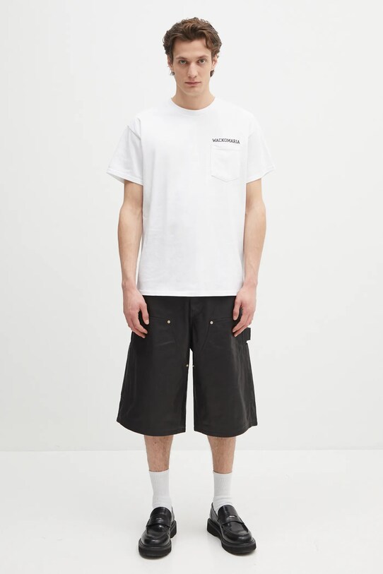 Wacko Maria cotton t-shirt x Keith Haring KH.WM.TEE01 white