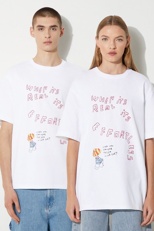 Samsoe Samsoe t-shirt bawełniany SAGIOTTO