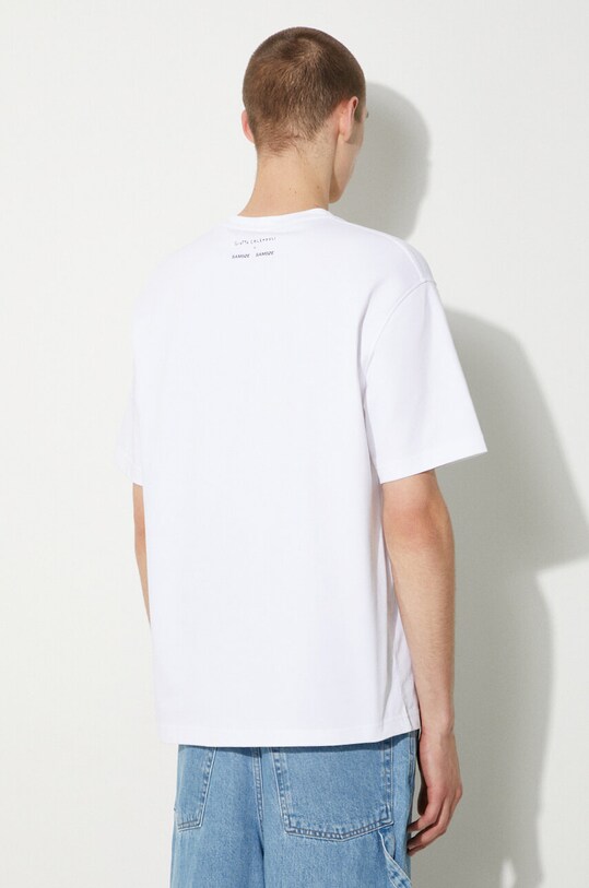 Samsoe Samsoe t-shirt bawełniany SAGIOTTO biały U24200007