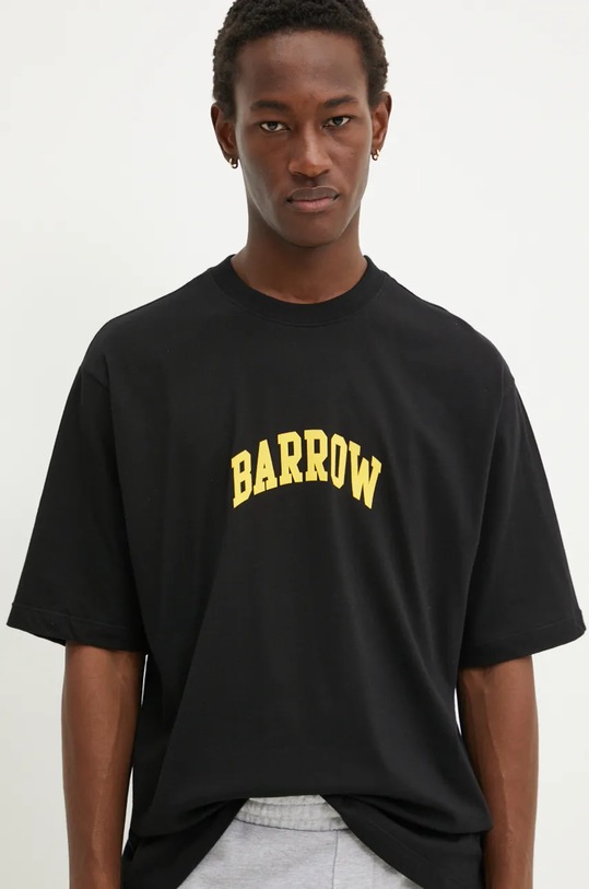 Barrow tricou din bumbac F4BWUATH067 negru