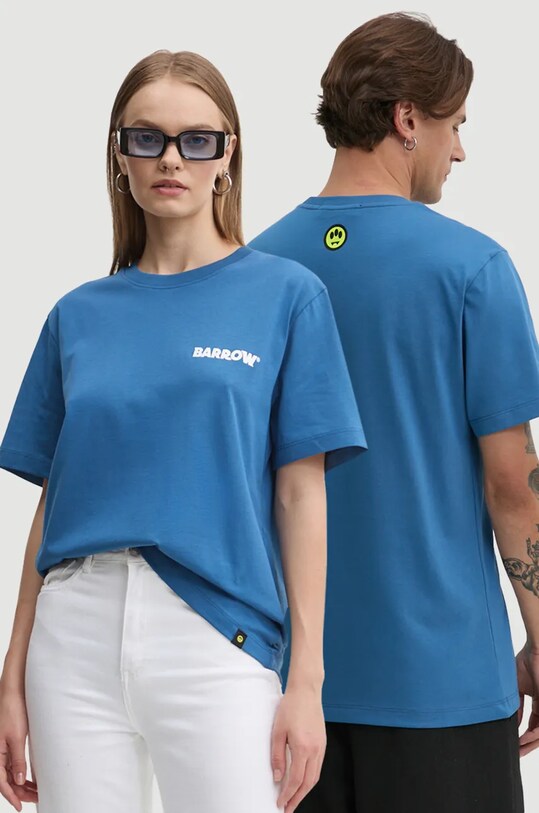 Barrow tricou melanj albastru F4BWUATH134