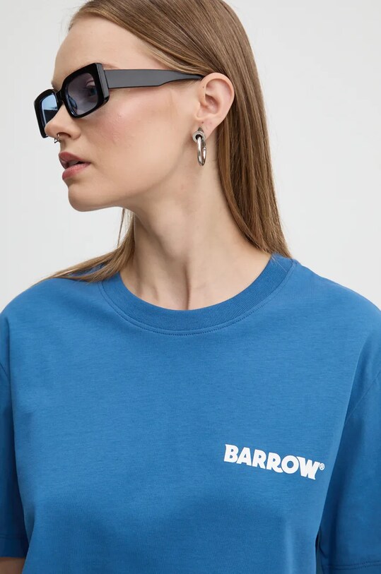Îmbrăcăminte Barrow tricou F4BWUATH134 albastru