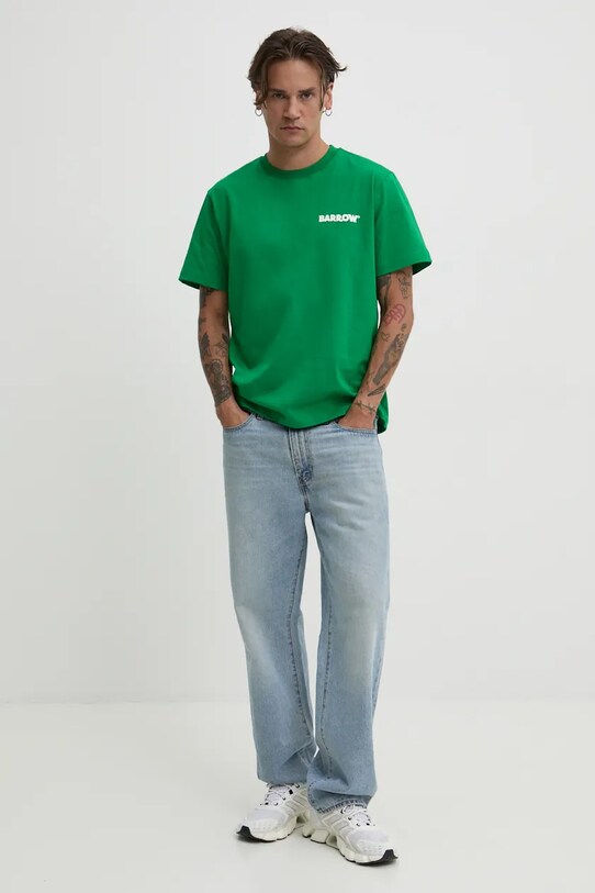 Barrow tricou F4BWUATH134 verde AW24
