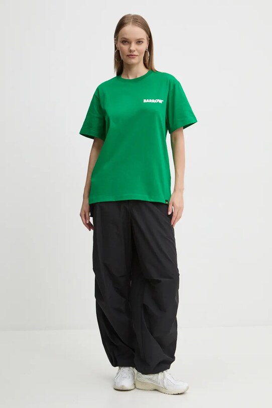 Îmbrăcăminte Barrow tricou F4BWUATH134 verde