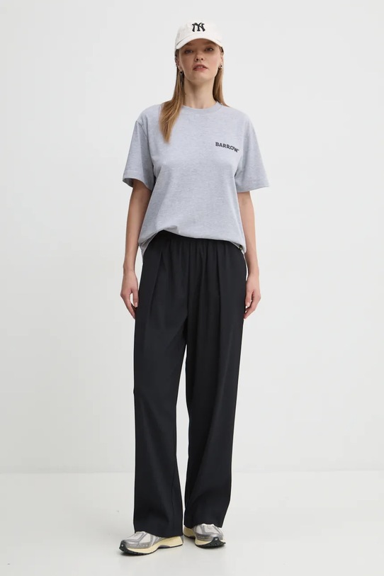 Odjeća Majica kratkih rukava Barrow F4BWUATH134 siva