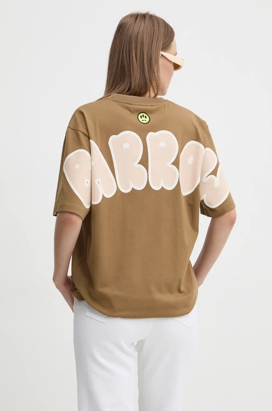 Odjeća Pamučna majica Barrow F4BWUATH142 zelena