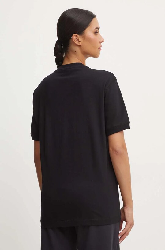 Хлопковая футболка EA7 Emporio Armani чёрный PJORZ.6DUT12.1200