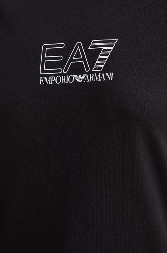 Хлопковая футболка EA7 Emporio Armani PJORZ.6DUT12.1200