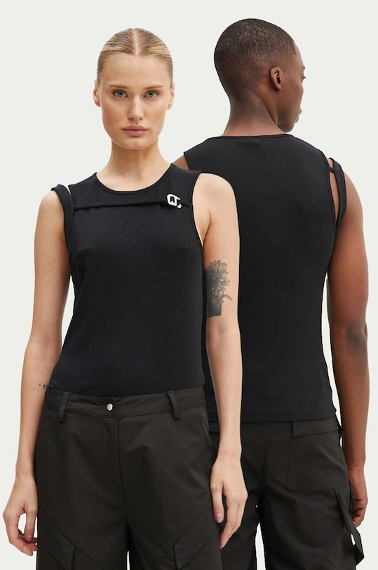 Heliot Emil top z elastanem czarny PREAW24.M.09.118