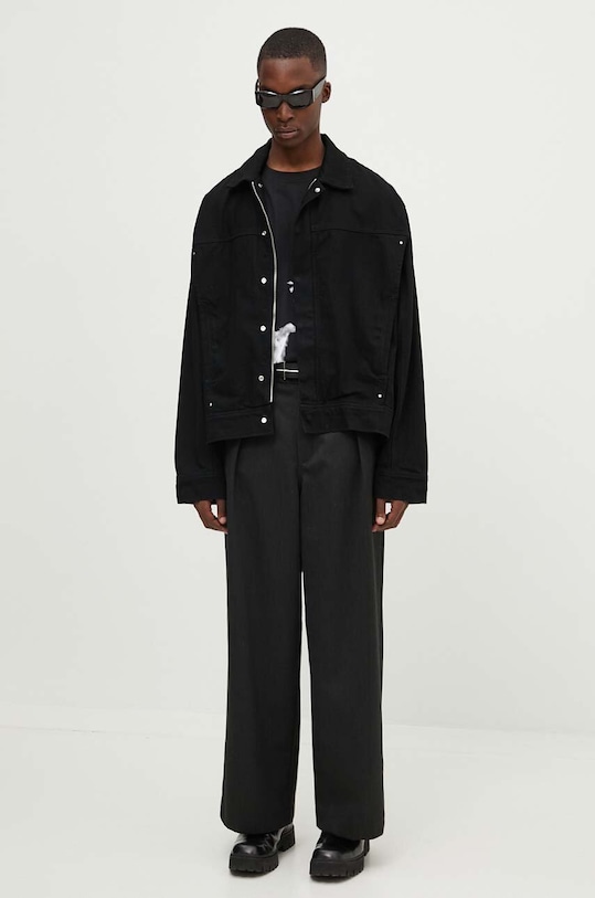 Oblečenie Bavlnené tričko Heliot Emil HE.M.09.041.C07 čierna