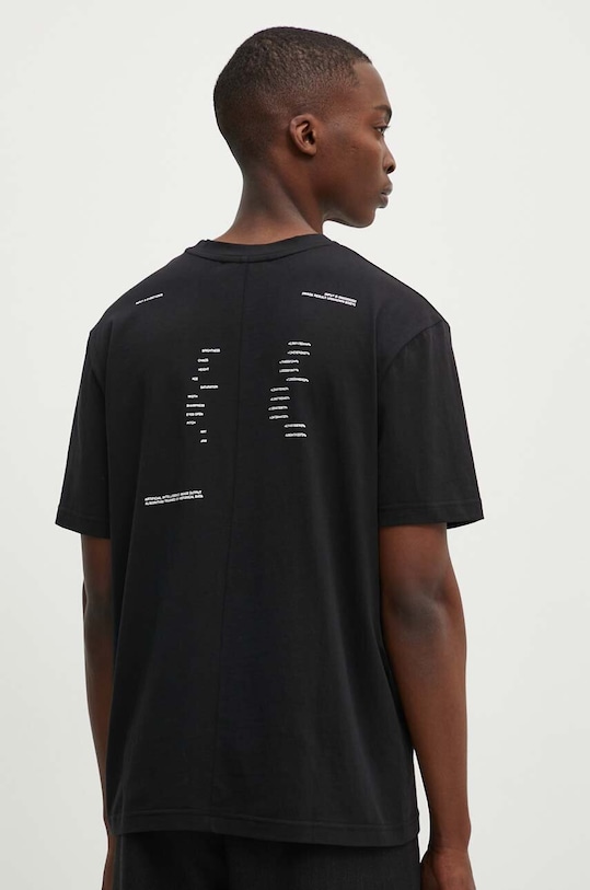 Bavlnené tričko Heliot Emil HE.M.09.041.C07 čierna