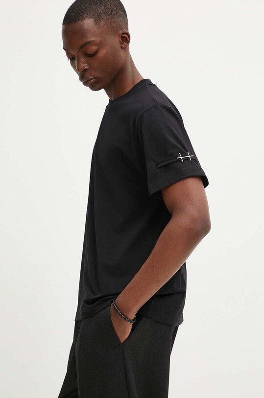 Majica kratkih rukava Heliot Emil PREAW24.M.09.119 crna AW24