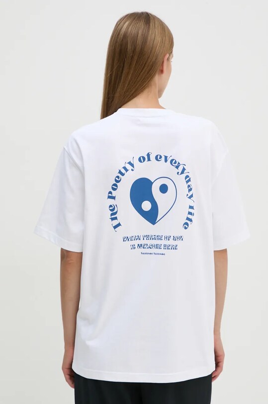 Samsoe Samsoe tricou din bumbac SAPOETRY U24300010