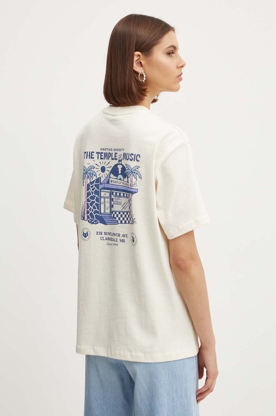 Bavlněné tričko Kaotiko AP059.01S.G002