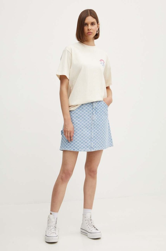 Îmbrăcăminte Kaotiko tricou din bumbac AP042.01S.G002 bej