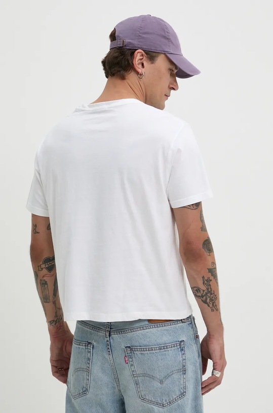 Bavlněné tričko Kaotiko bílá AP017.01.M002