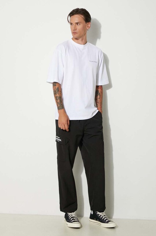 Одяг Бавовняна футболка Filling Pieces Boxy 74413781901 білий