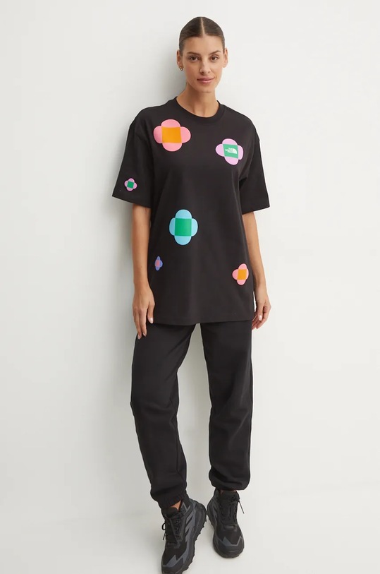 The North Face t-shirt bawełniany TNF x Yinka Ilori NF0A8AMCJK31 czarny