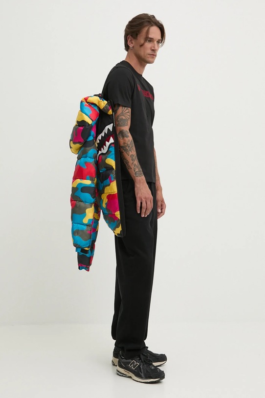 Bavlnené tričko Sprayground čierna 21PESP002D