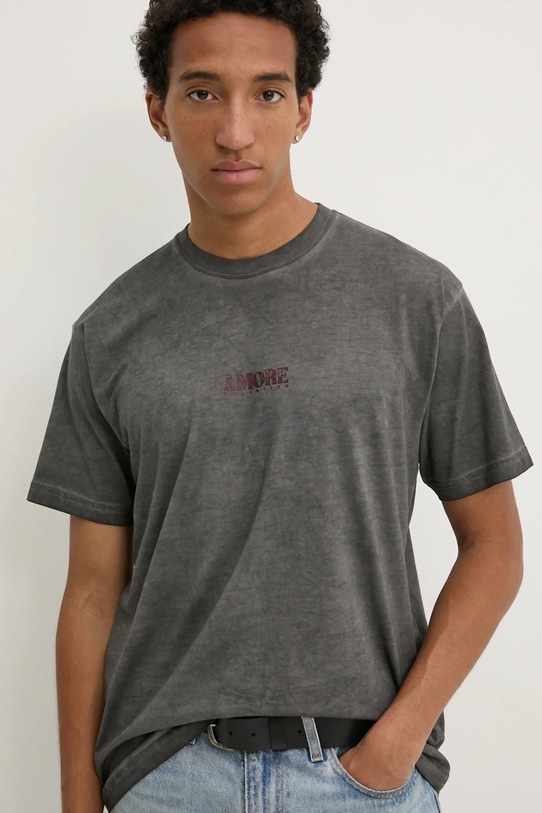 Vertere Berlin tricou din bumbac VER.T268 gri