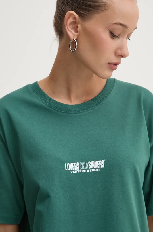 Памучна тениска Vertere Berlin VER.T255 зелен