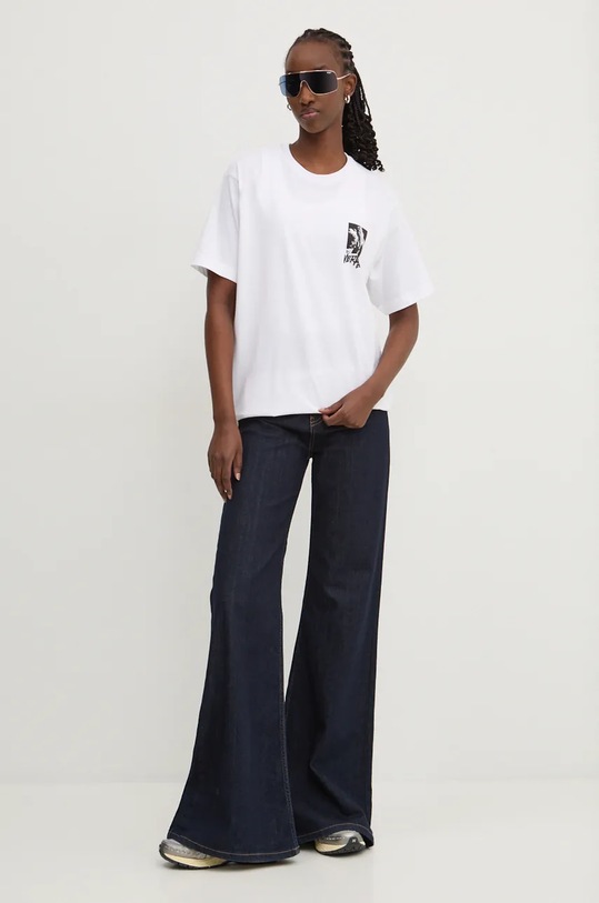 Îmbrăcăminte Vertere Berlin tricou din bumbac VER.T251 alb