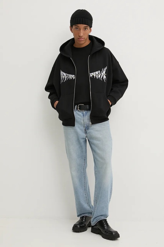 Pamučna majica Vertere Berlin crna VER.T250