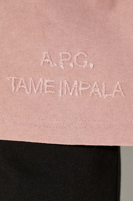 Bavlněné tričko A.P.C. Floater COHBS.M26437.FAD