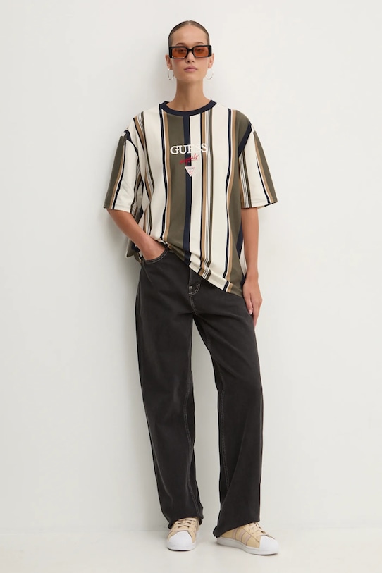 Bavlněné tričko Guess Originals M4BI56.K8FQ4 vícebarevná