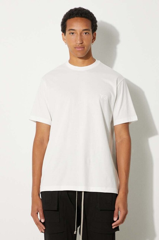 Y-3 cotton t-shirt Graphic Tee white IX0402