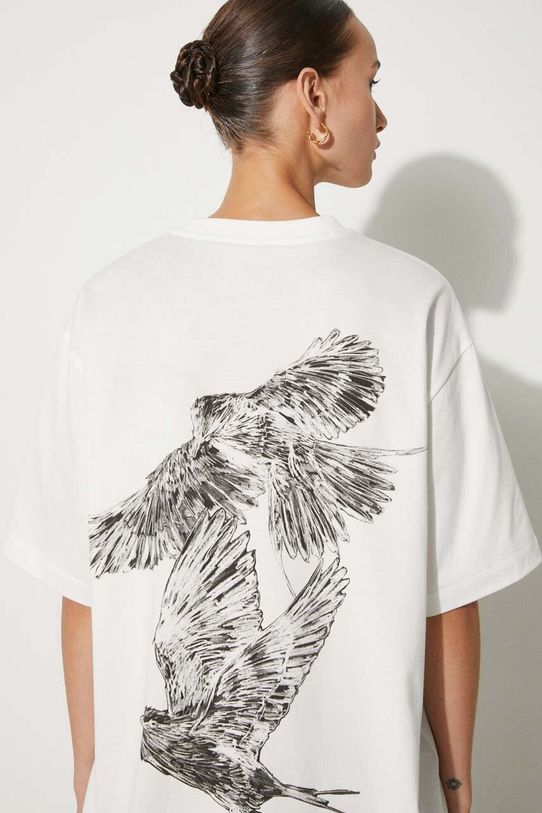 Памучна тениска Y-3 Graphic Tee IX0402