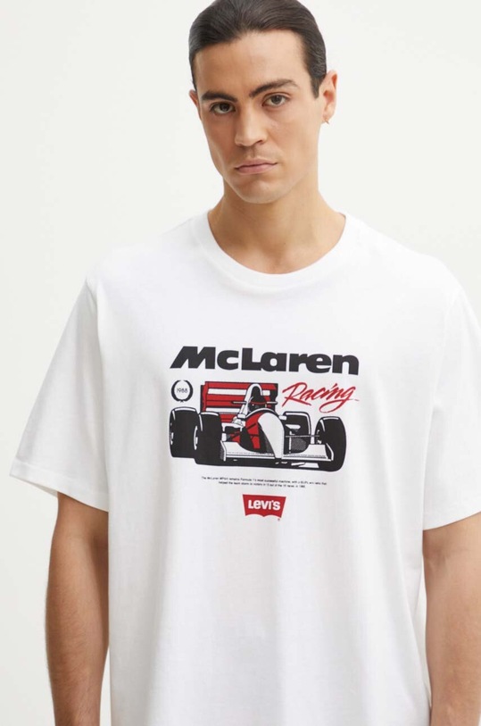 Levi's t-shirt bawełniany Levi’s x McLaren A8991.0000